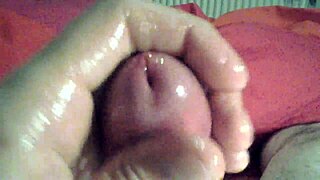 oiled solo babe builds to massive shuddering orgasm explosion