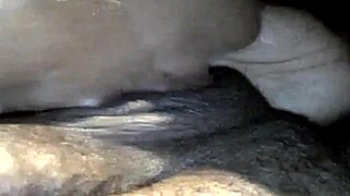 yo, that chocolate spinner's deepthroating big black cock like dinner!