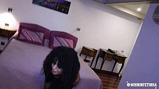 Hey, you seeing this 18-year-old Latina giving her tight ass to two guys?