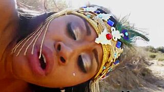 uhh black dancer mommy takes daddy's monster cock deep in homemade slam