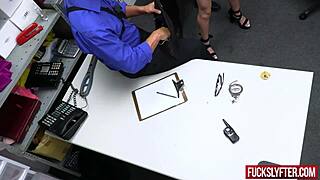 Petite teen sucks monster cock deep before riding it cowgirl in 3some frenzy.