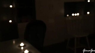 skinny blonde teen halloween bdsm lesbian fetish fun...