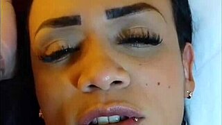 Watch this athletic Venezuelan roommate shake her narrow ass then get punished with hard dorm sex.