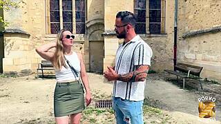 Cat in Mini Blonde Teases for a Rock-Hard Cock Adventure