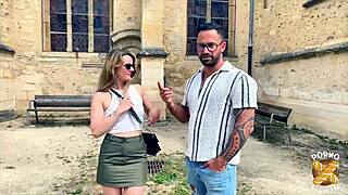 Cat in Mini Blonde Teases for a Rock-Hard Cock Adventure