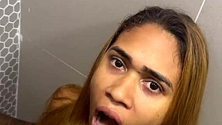 big booty kiki jigglez gulps piss first time