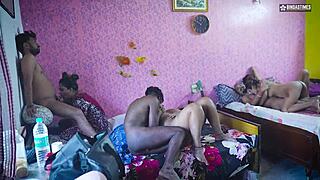 Desi Indian Porn Stars Real Group Gangbang After Shoot Hindi Audio