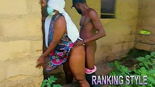 African BBW Bent Over Big Black Cock Doggystyle Deepthroat Cowgirl Missionary Fuck