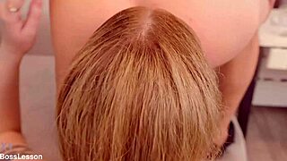 my boss destroys secretary all holes rough deepthroat cumshot gaping ass to mouth