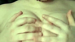 curvy big tit slut strips teases spreads juicy pussy lips sensually