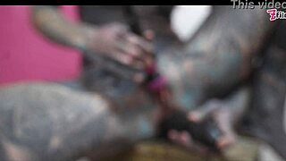 Anal Gape Stretch in Office Clothes, Squirting Mess Everywhere!