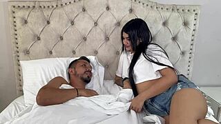 big ass latina mia montielth too horny fucks friend senseless