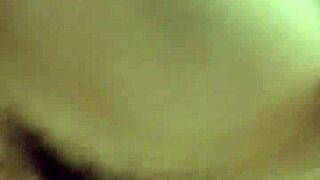 husband couldn't hold back made hairy wife sit on cock