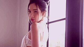 Girlfriend bends over for intense doggystyle pounding solo