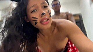 Minnie Mouse Halloween Cheese Hunt Leads to Wild Ride