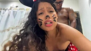 Minnie Mouse Halloween Cheese Hunt Leads to Wild Ride