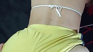 horny latina milf neighbor cheats with big cock doggystyle then missionary cum in mouth?!