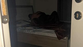 Real couple kisses passionately during homemade missionary sex at home with mature milf pussy fucking