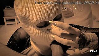 she gags hard deepthroating that monster cock closeup before swallowing huge cum load in pov