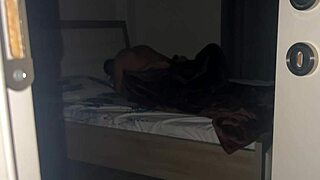 Real couple kisses passionately during homemade missionary sex at home with mature milf pussy fucking