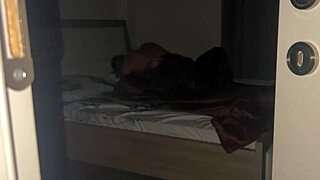 Real couple kisses passionately during homemade missionary sex at home with mature milf pussy fucking