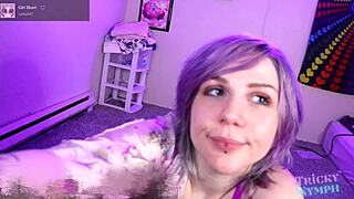 leaked camshow teases horny milf fingering her big ass