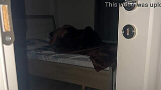 Real couple kisses passionately during homemade missionary sex at home with mature milf pussy fucking