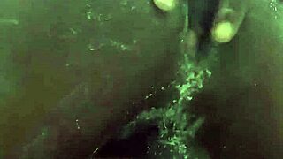 Sexyjayla254 Jerks Massive Black Cock in Steamy Shower