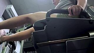 hey horny bbw beauty 😩 fingering fat shaved pussy in gym locker room squirts hard on bench 💦🔥