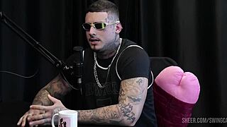 Kylian casts busty Tifany Rocha and Didy Reis in sheer red orgy part 2