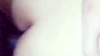 cute skinny step sis with small tits bent over for tight doggystyle fun