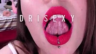 22cm gaping ass ahegao slurps dildo rides front back dilates tight hole wide