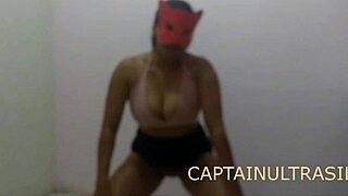 pamela panther dances horny gets fitness husband's cum load