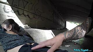 shy japanese tourist's natural boobs tempt her into public action