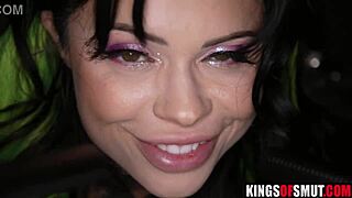 Tattooed latina milf pov sloppy deepthroat ass fuck asmr