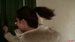 hey 21yr old july johnson from berlin tricked into fucking her huge tits bounce wild 😲🍆