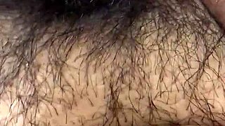 fucking my native wife's hairy wet pussy