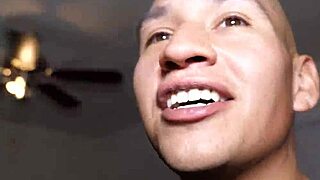 Sexy ebony McKenzie Lee pounds her bf's cock hard 🍆😍