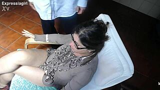 Stupid Student Fails Dirty Teacher Exam with Massive Facial Cumshot