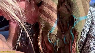 small ass granny picked up for rough public bus anal destroying her tight hole 🚍💥