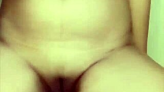 Indonesian wife fingers herself hard in hotel toilet cam show