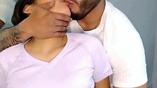 oh no my girlfriend milked me dry then begged more pounding til i drained her again