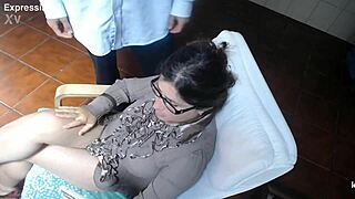 Stupid Student Fails Dirty Teacher Exam with Massive Facial Cumshot