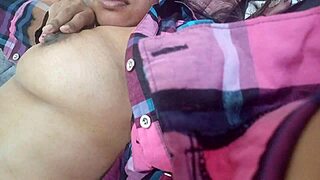 latina milf's job interview turns into bed pussy fingering with creampie confession