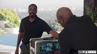 sexy milfy blonde housewife melissa stratton bent over for double bbc pounding and cumshots