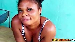 wanna grab this spicy ebony gf's homemade sextape with doggystyle and blowjob?