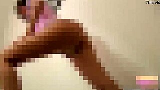 Cute babe teases in new striped panties and ripped skirt upskirt