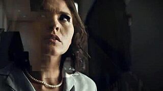 husband flirts with hot babysitter as jealous wife watches