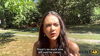 wanna see teen deepthroat old rich guy's cock in park?