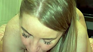 Blonde Step Mom Gives Pro Deepthroat Sucking On Huge Dick Part 2